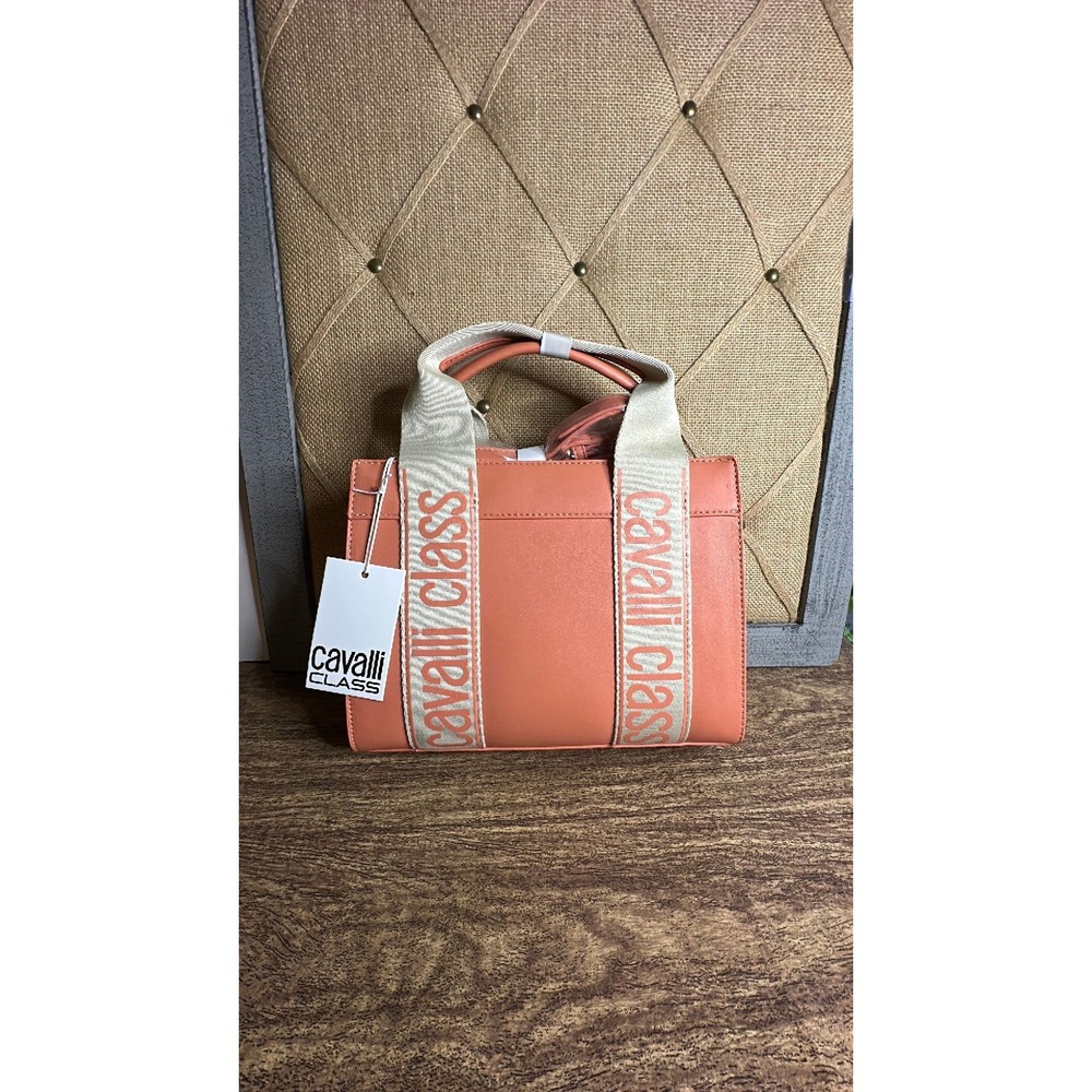 NWT Cavalli Class Serafina Top Handle Tote—Coral Haze